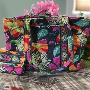 Vera Bradley bag & matching wallet